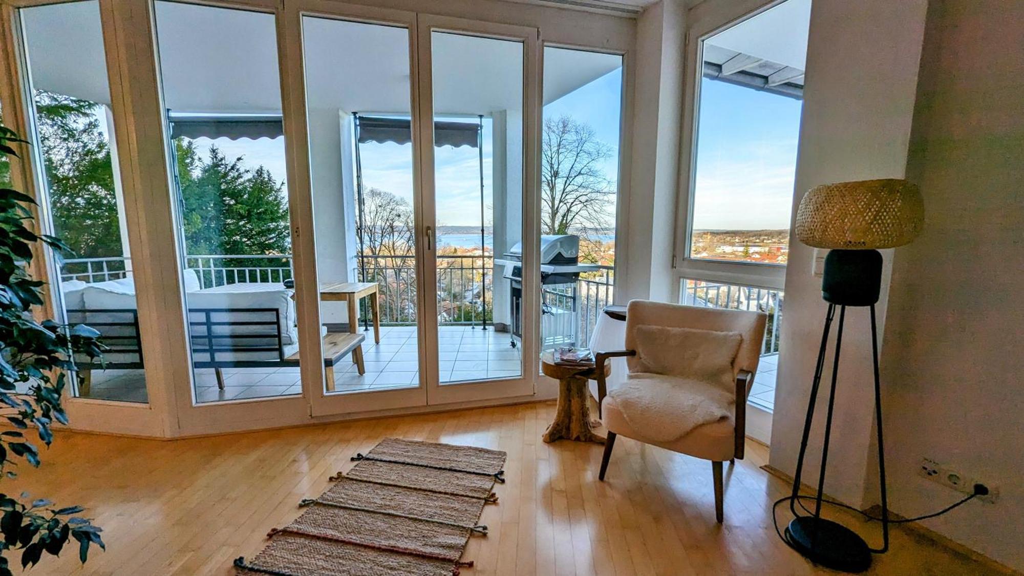 Liboria I Villa Mit Seeblick 10Min Vom See Herrsching am Ammersee Dış mekan fotoğraf